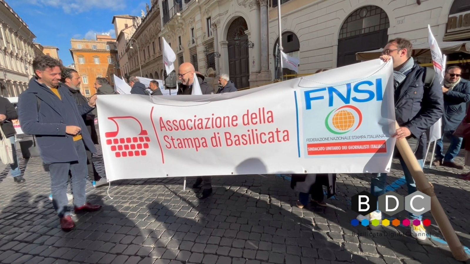 GIORNALISTI: ASSOSTAMPA BASILICATA ALLA MANIFESTAZIONE FNSI DI ROMA PER LANCOARE LO SCIOPERO